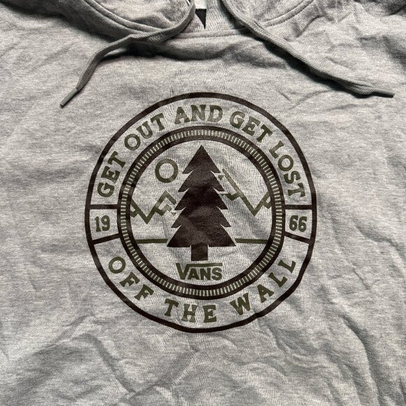 *NEW Vans Men's Lost and Found Hoodie - Grey - Picture 2 of 6
